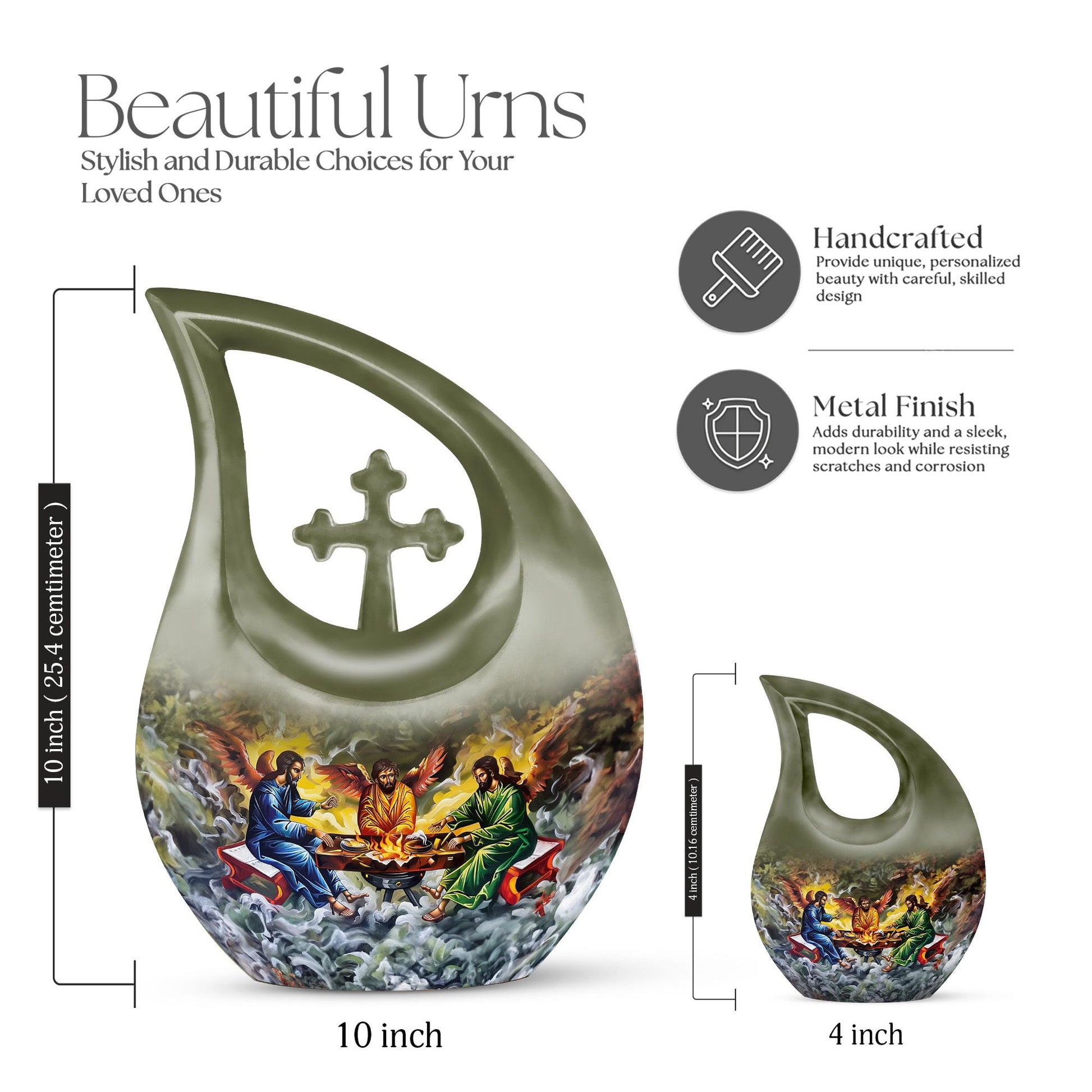 Catholic Urns For Ashes - Cremation Urn Adult Human