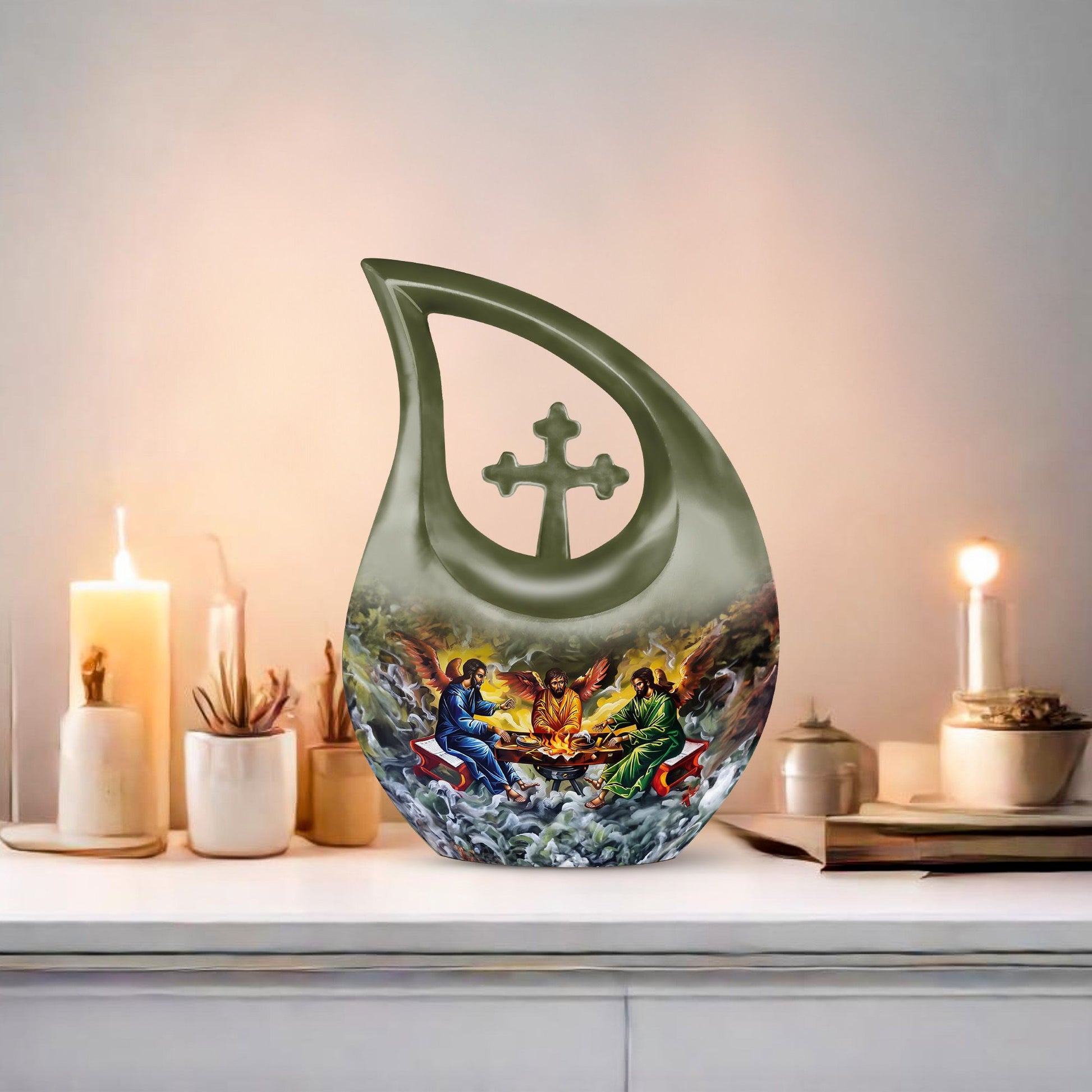 Catholic Urns For Ashes - Cremation Urn Adult Human