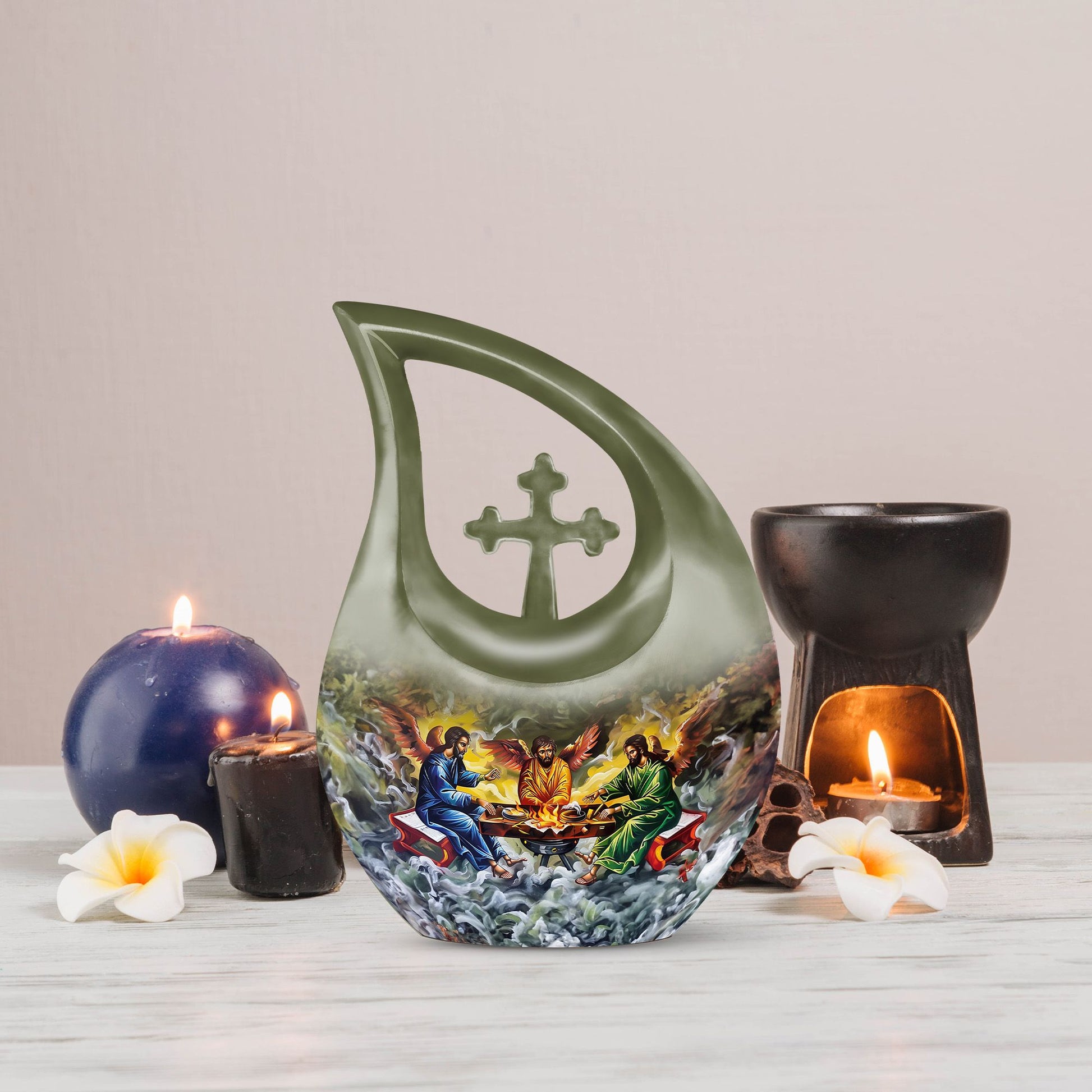Catholic Urns For Ashes - Cremation Urn Adult Human