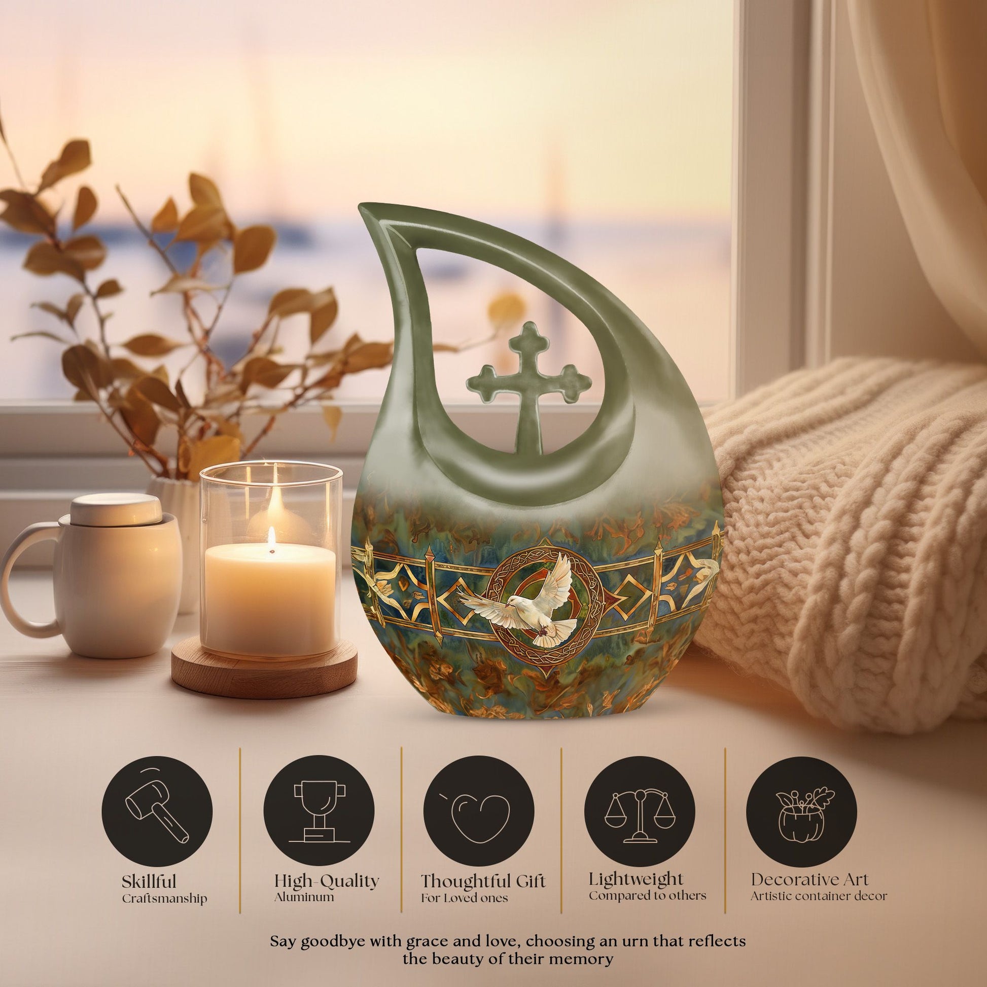 Catholic Urns For Ashes - Cremations Urns For Adults