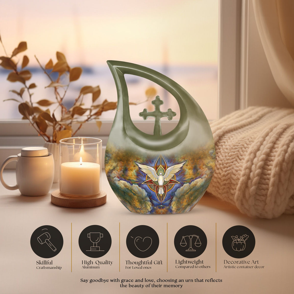Catholic Urns For Ashes - Cremation Ashes Urn