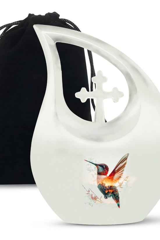 Humming Bird Urns For Ashes - Cremation Urns For Human Ashes Adult Black