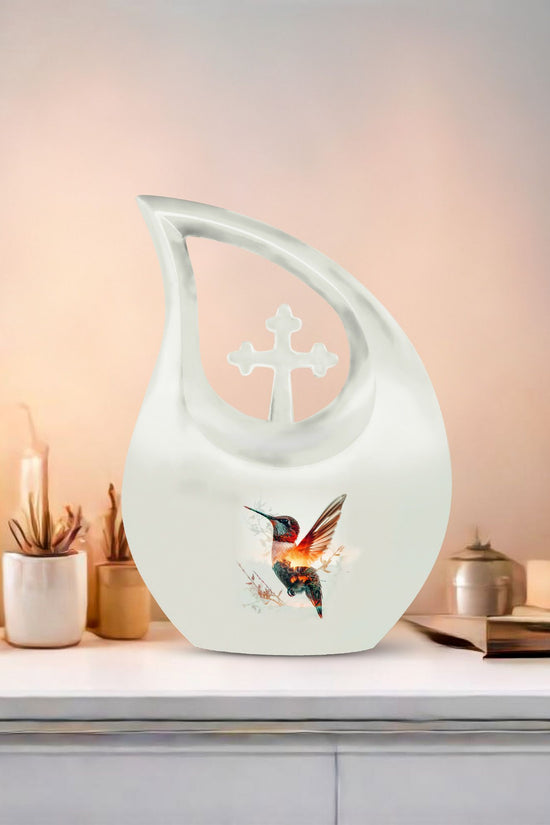 Humming Bird Urns For Ashes - Cremation Urns For Human Ashes Adult Black