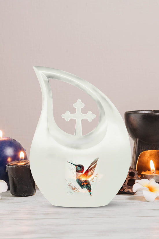 Humming Bird Urns For Ashes - Cremation Urns For Human Ashes Adult Black