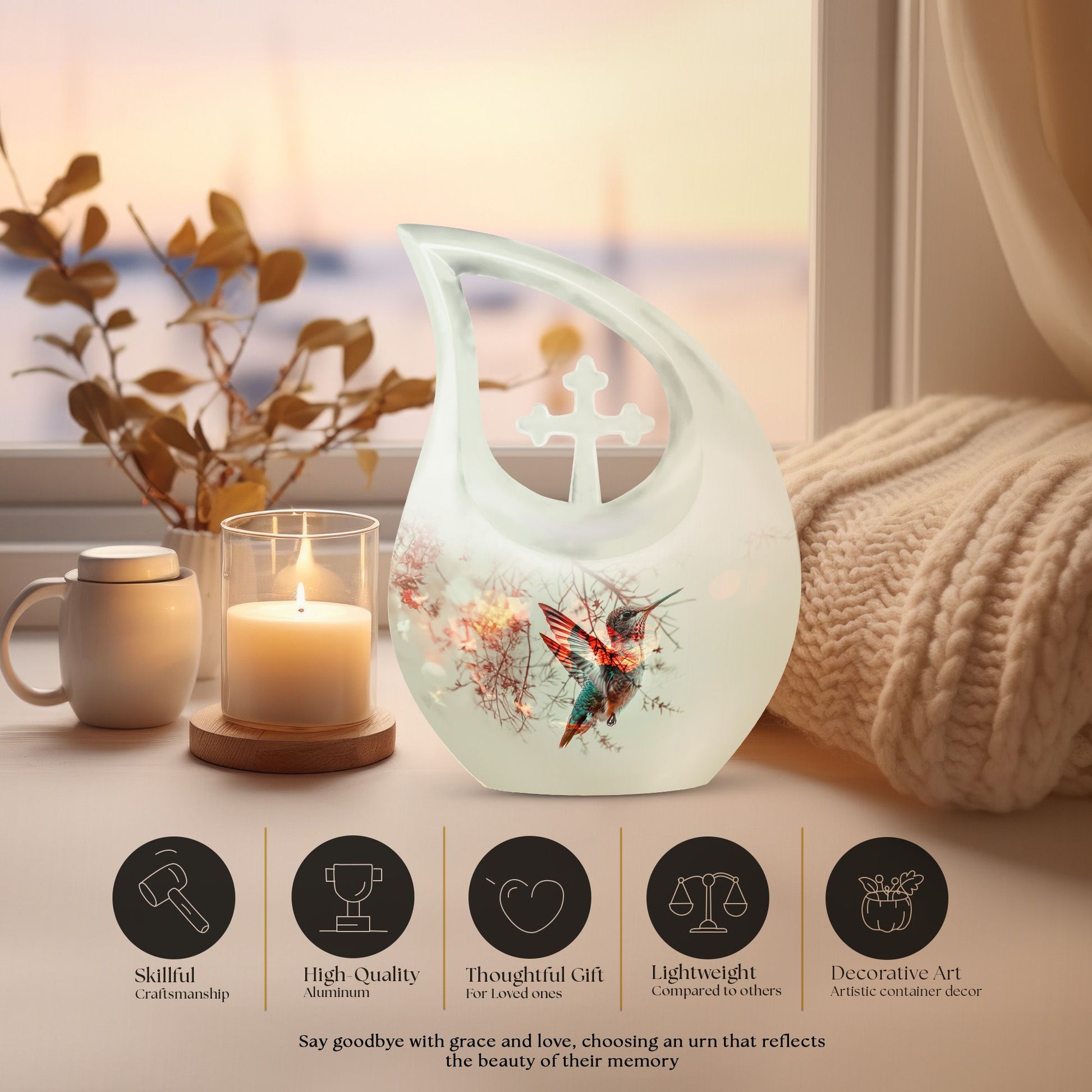 Humming Bird Urns For Ashes - Cremation Urns Adult Human
