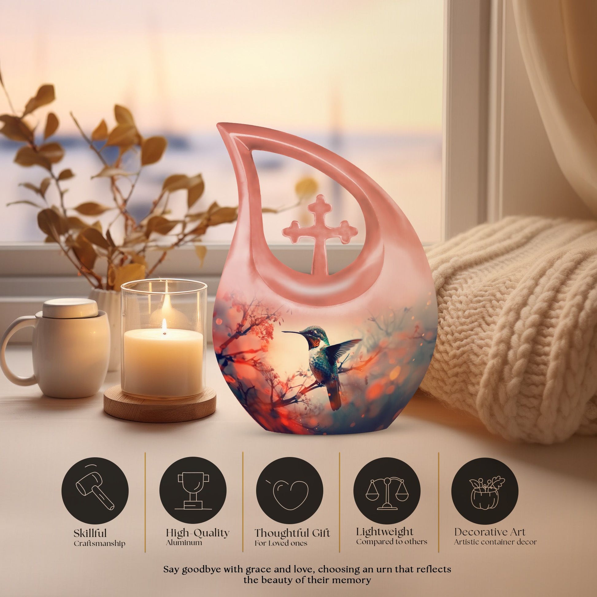 Humming Bird Urns For Ashes - Cremation Urn For Humans