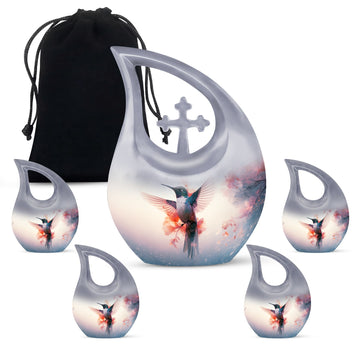 Large Urn With 4 Keepsake
