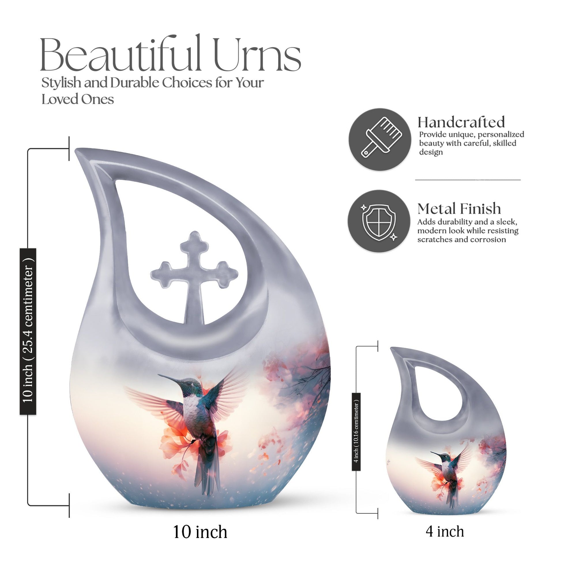 Humming Bird Urns For Ashes - Cremation Urn For Ashes Small