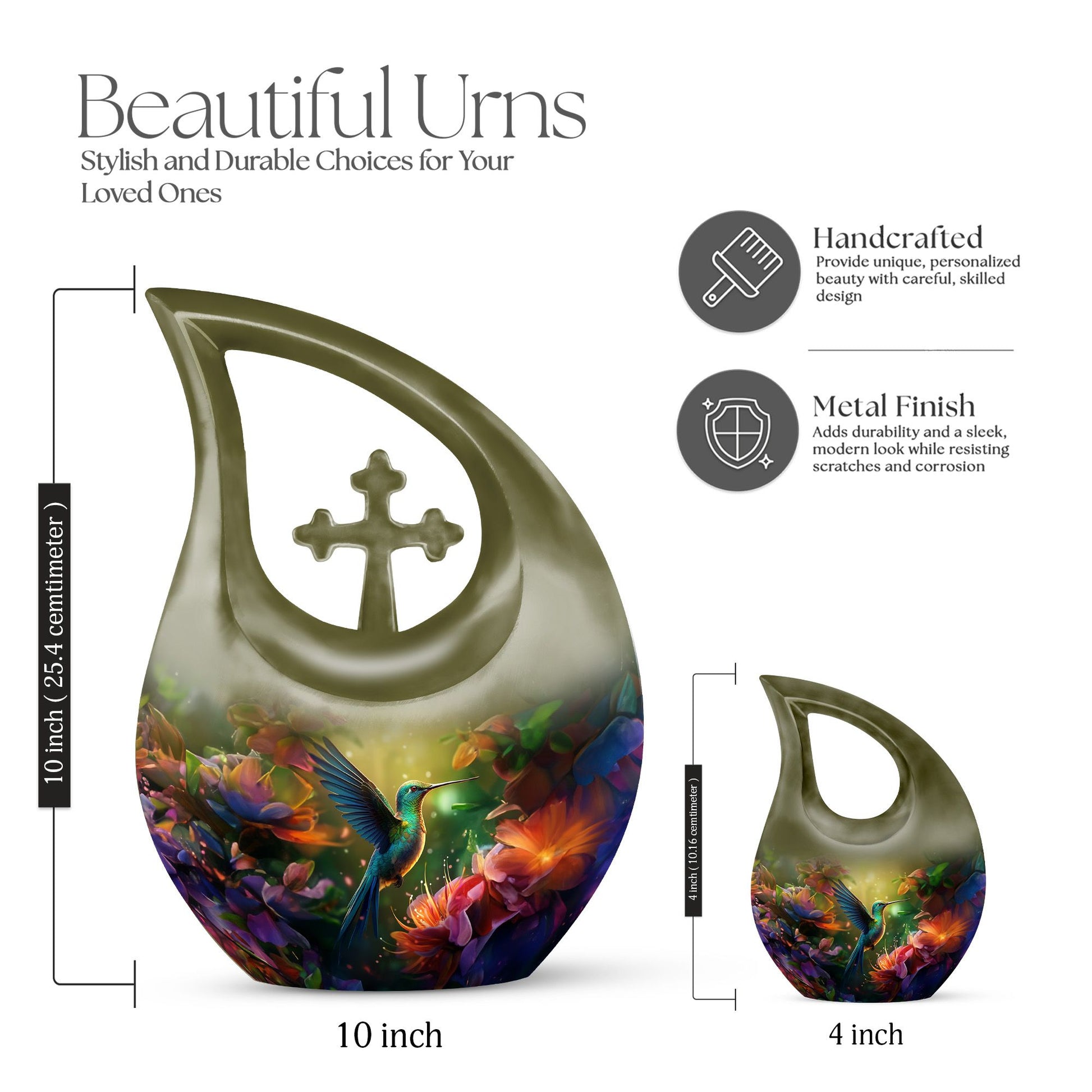 Humming Bird Urns For Ashes - Cremation Urns For Adult Ashes Small