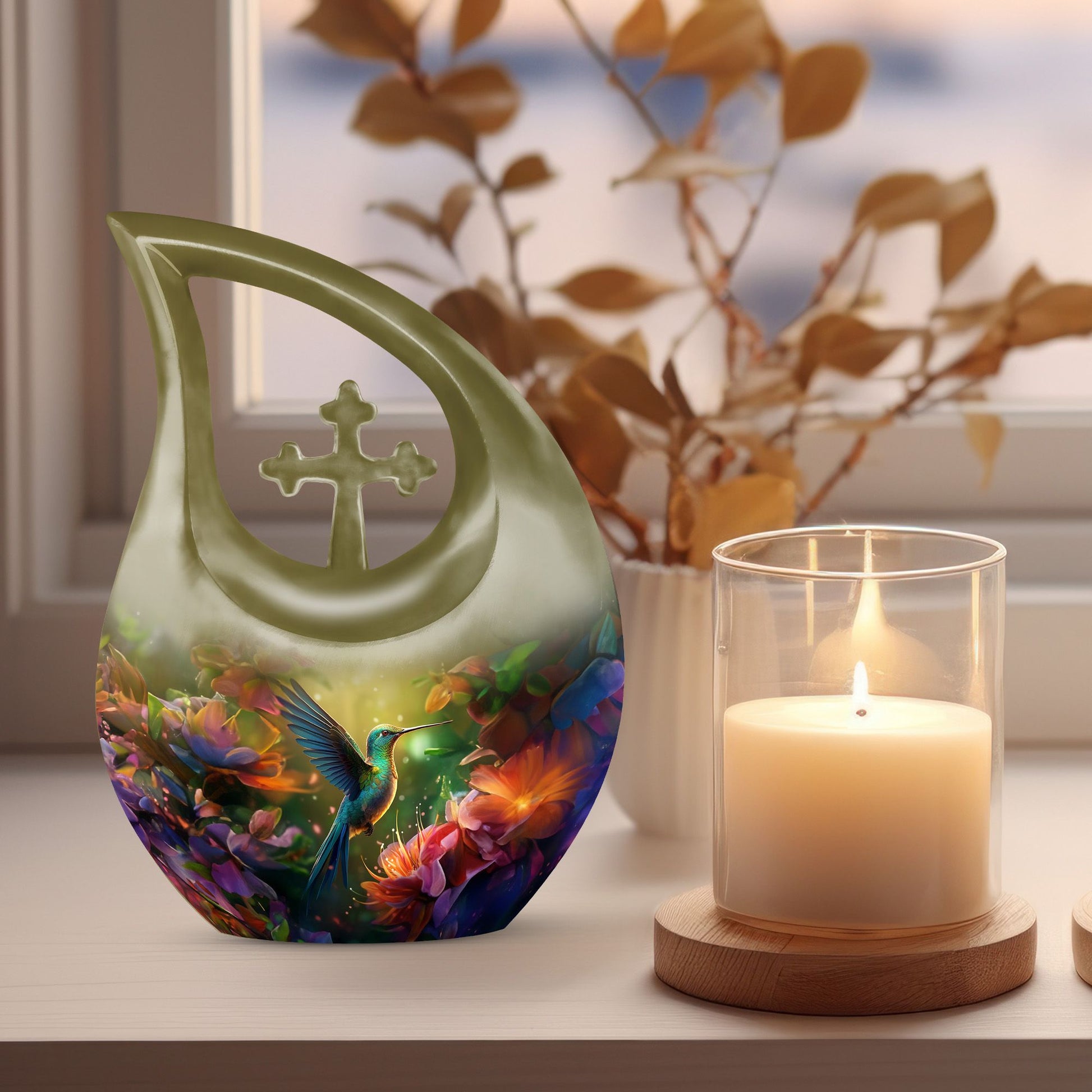 Humming Bird Urns For Ashes - Cremation Urns For Adult Ashes Small