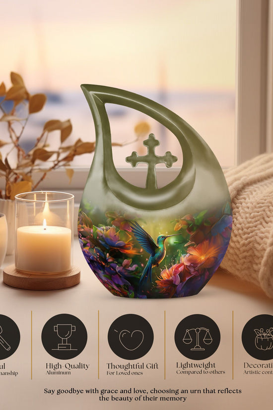 Humming Bird Urns For Ashes - Cremation Urns For Adult Ashes Small