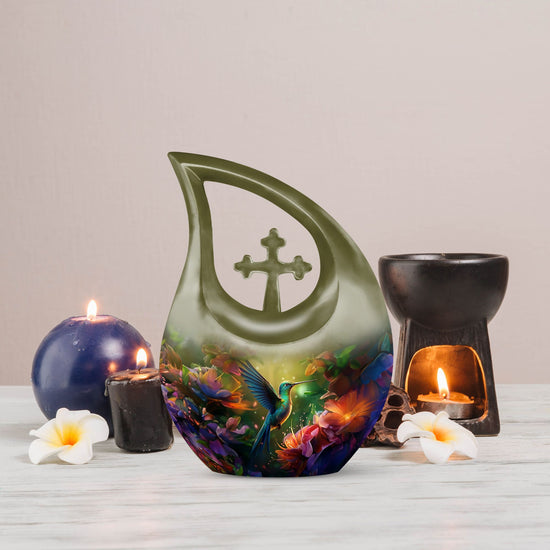 Humming Bird Urns For Ashes - Cremation Urns For Adult Ashes Small