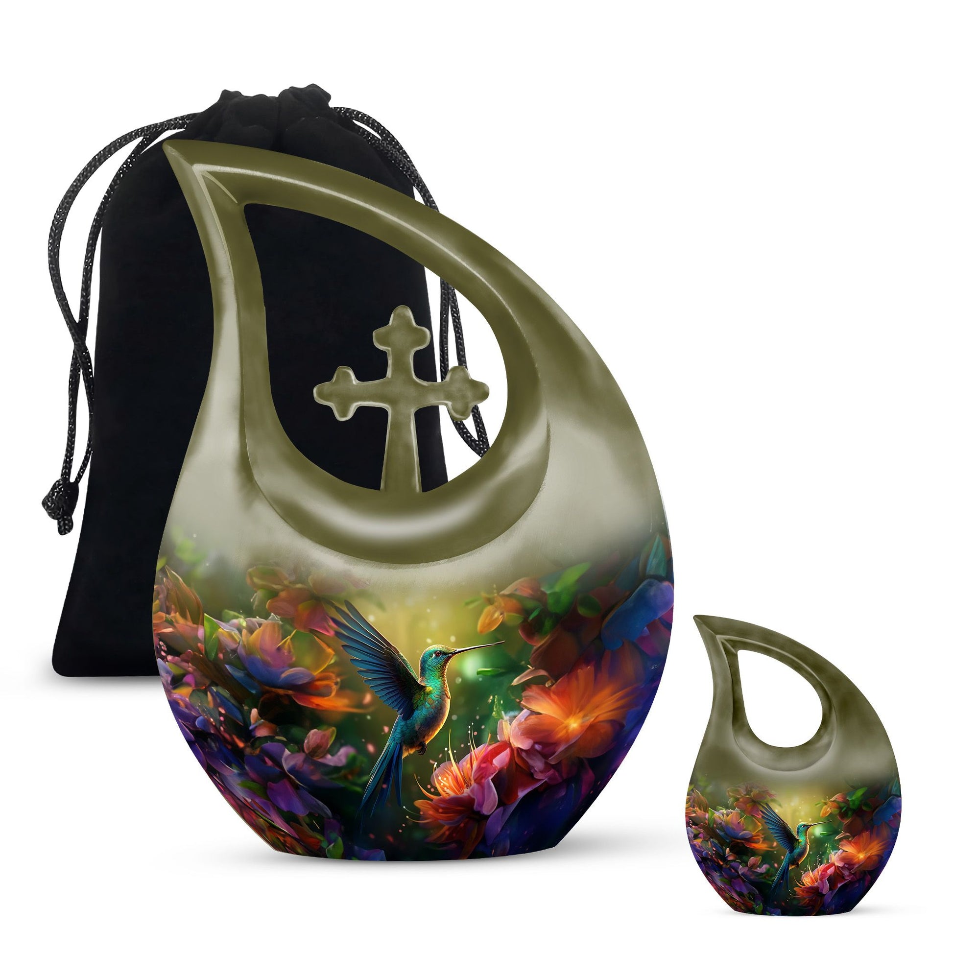 Humming Bird Urns For Ashes - Cremation Urns For Adult Ashes Small