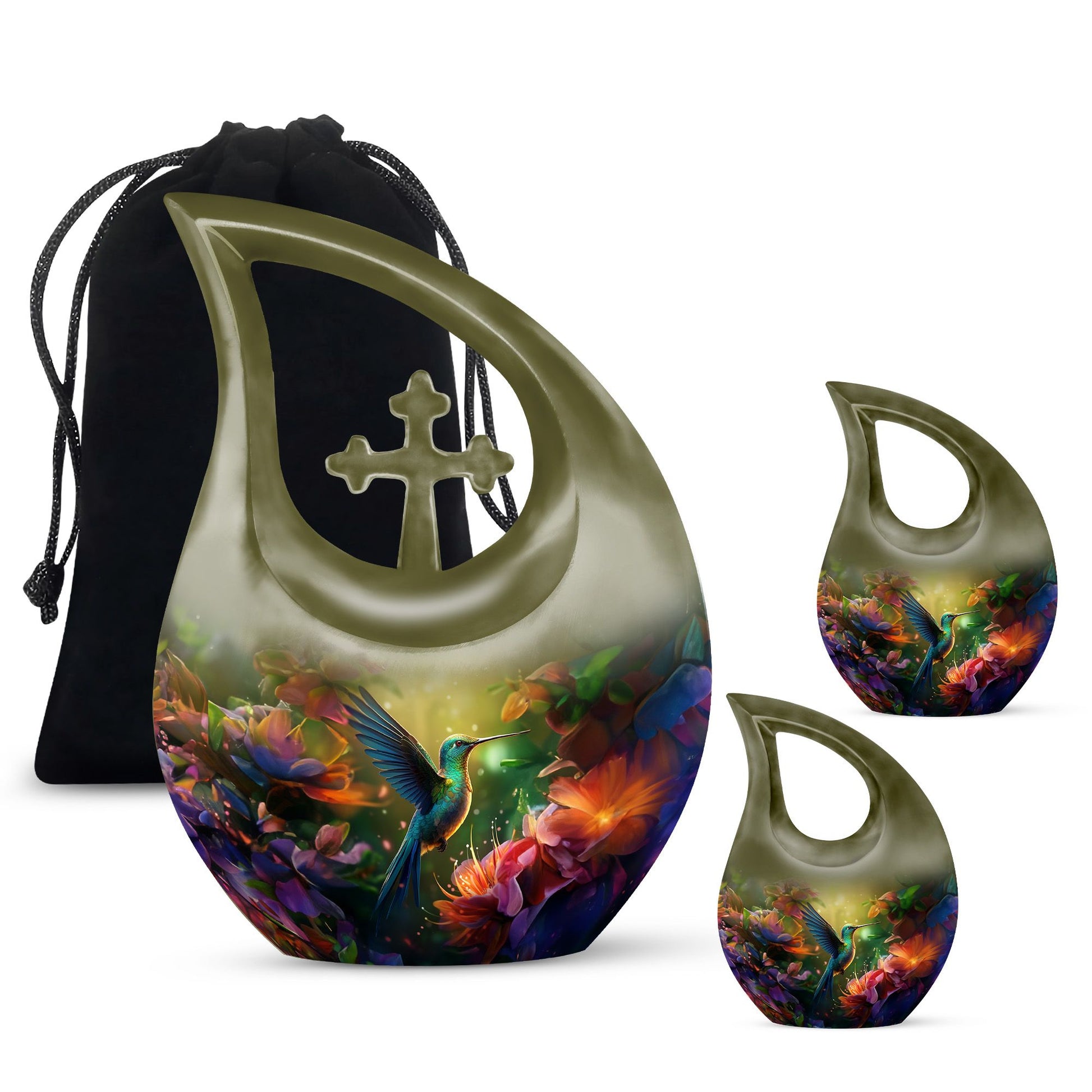Humming Bird Urns For Ashes - Cremation Urns For Adult Ashes Small