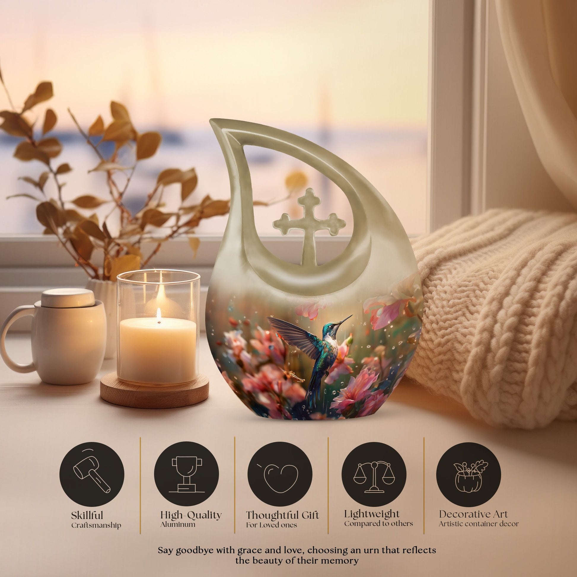 Humming Bird Urns For Ashes - Cremation Urn Ashes