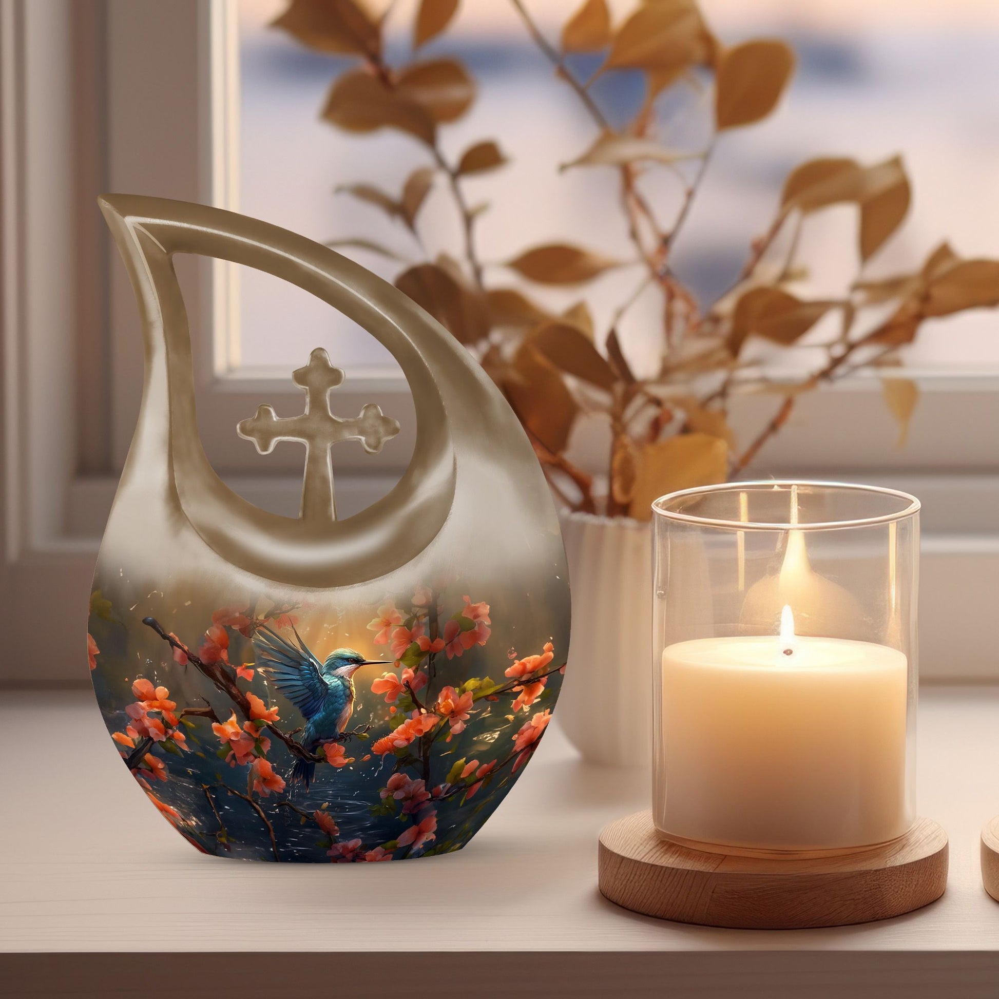 Humming Bird Urns For Ashes - Cremation Urn Human Ash