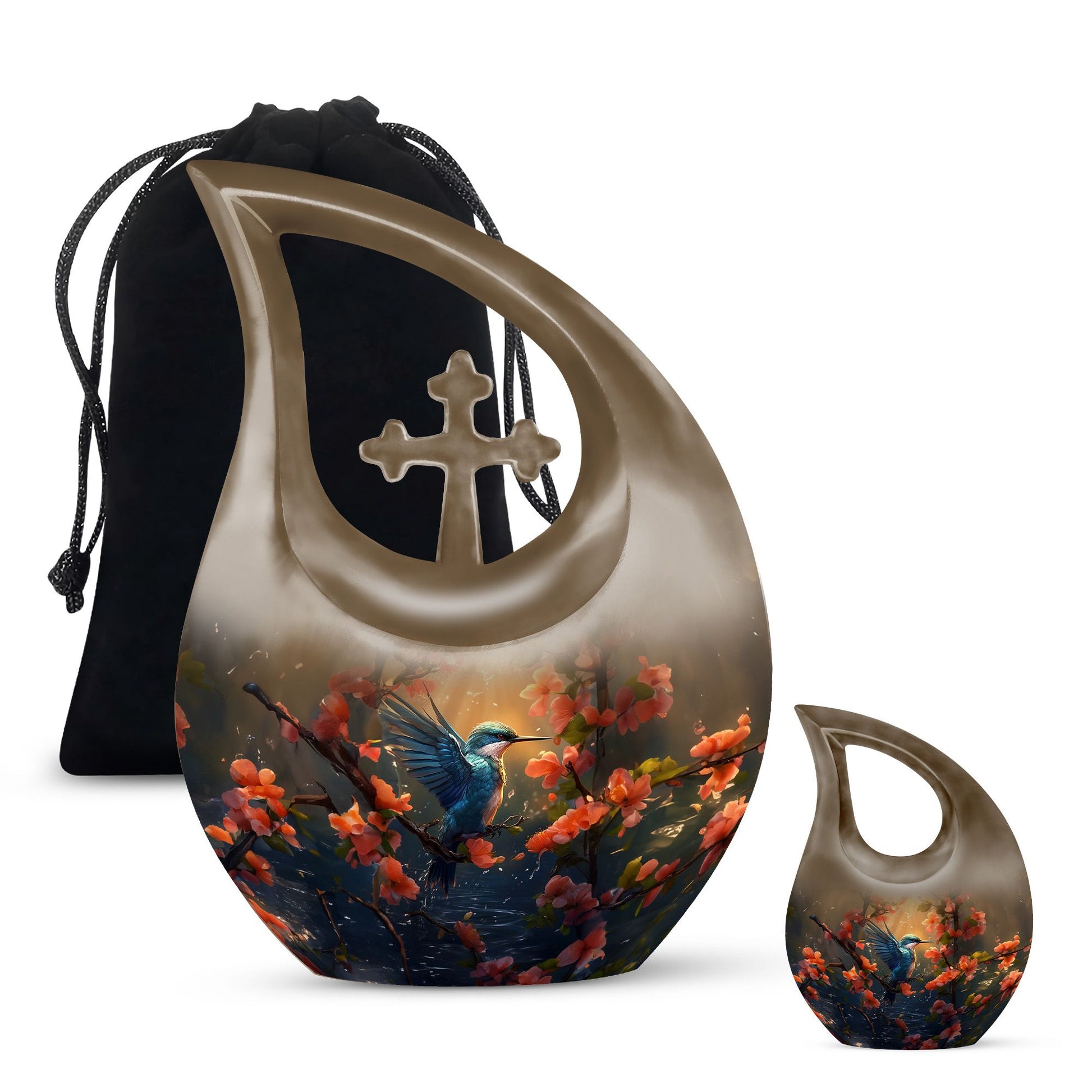 Humming Bird Urns For Ashes - Cremation Urn Human Ash