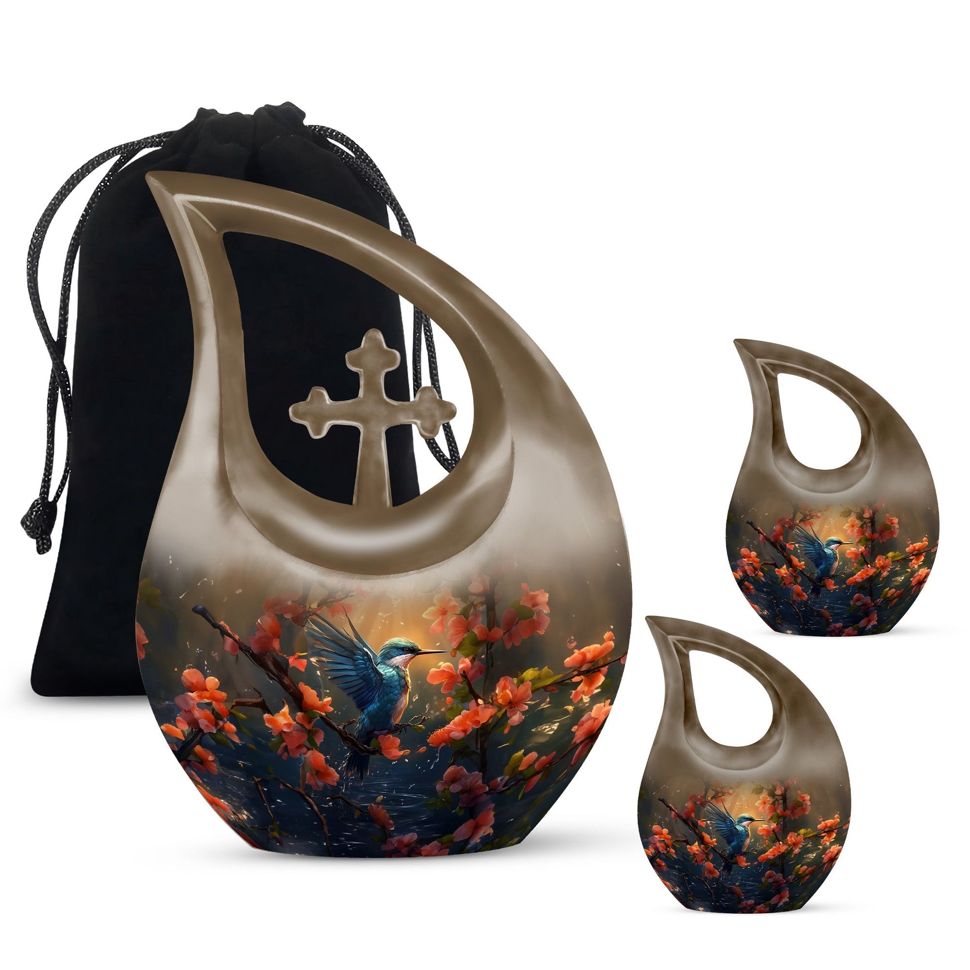 Humming Bird Urns For Ashes - Cremation Urn Human Ash