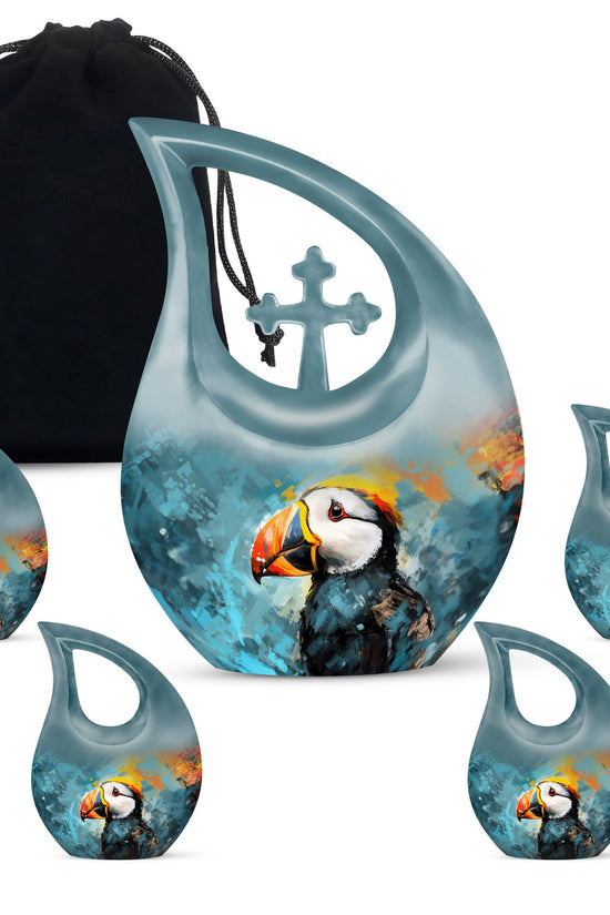 Puffin Bird Urns For Ashes - Cremation Urn Adult Ash