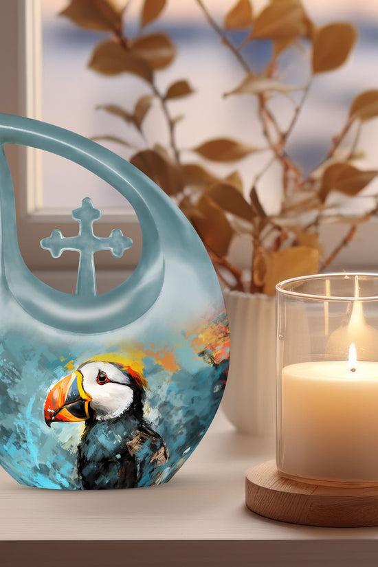 Puffin Bird Urns For Ashes - Cremation Urn Adult Ash