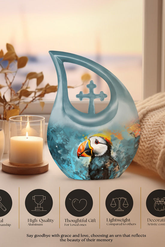 Puffin Bird Urns For Ashes - Cremation Urn Adult Ash