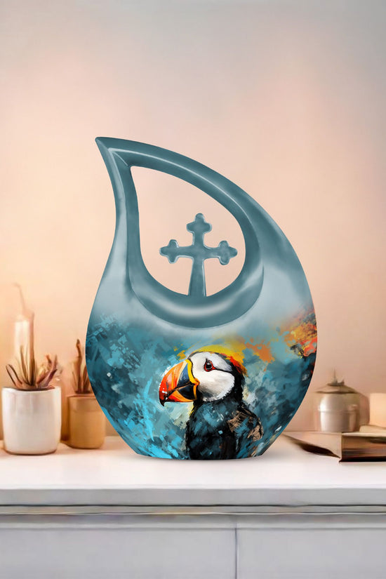 Puffin Bird Urns For Ashes - Cremation Urn Adult Ash