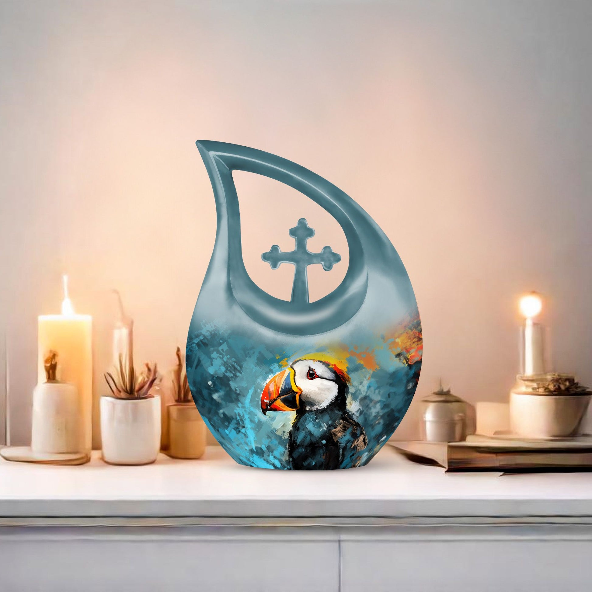Puffin Bird Urns For Ashes - Cremation Urn Adult Ash