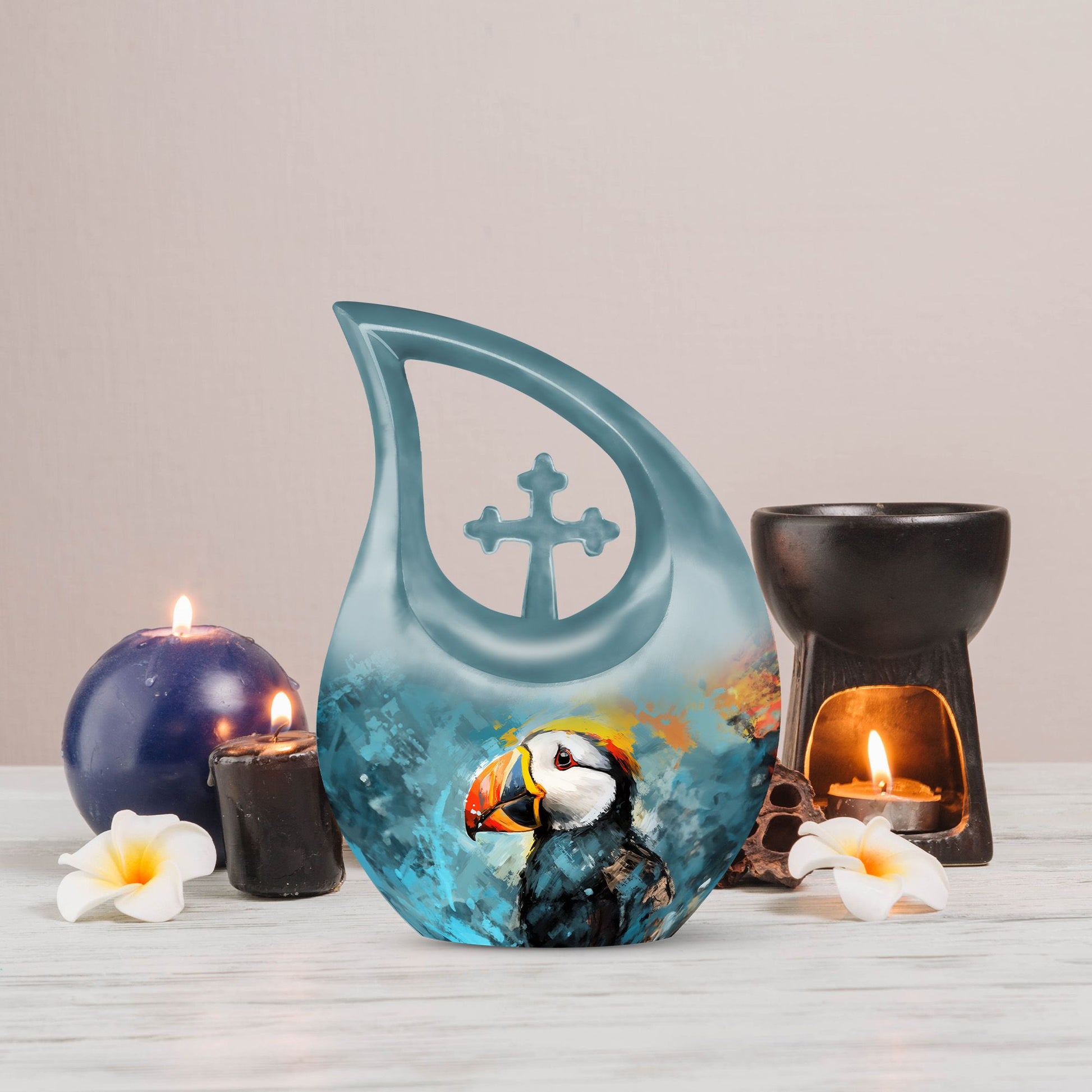 Puffin Bird Urns For Ashes - Cremation Urn Adult Ash