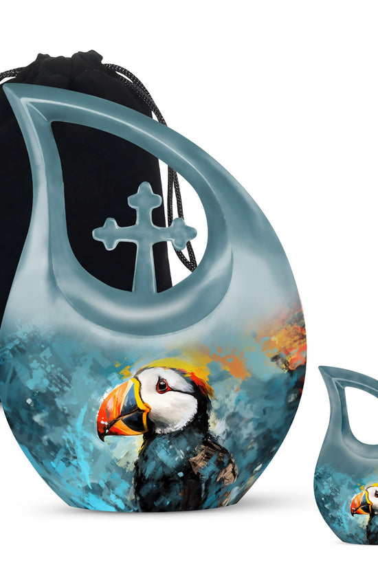 Puffin Bird Urns For Ashes - Cremation Urn Adult Ash