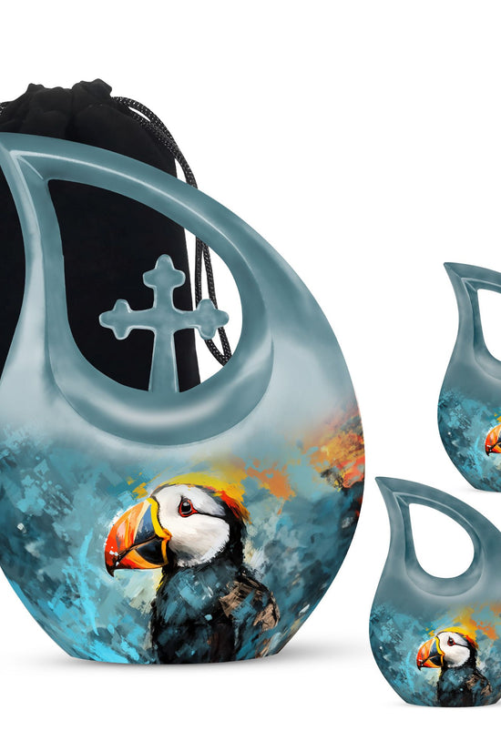 Puffin Bird Urns For Ashes - Cremation Urn Adult Ash