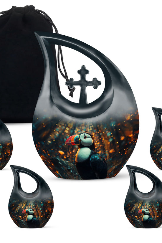 Puffin Bird Urns For Ashes - Cremation Keepsakes Ashes