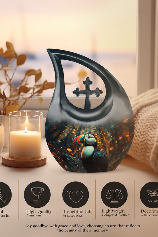 Puffin Bird Urns For Ashes - Cremation Keepsakes Ashes