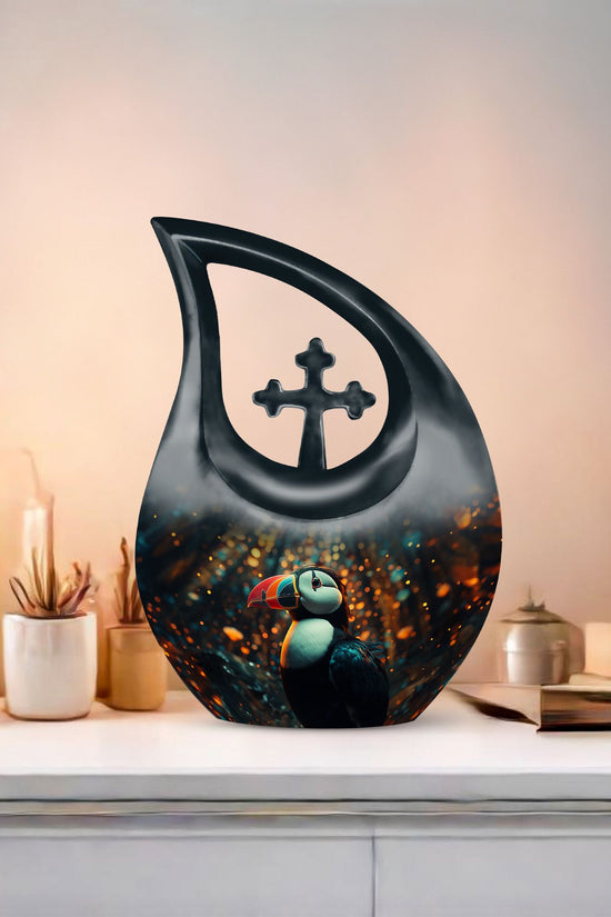 Puffin Bird Urns For Ashes - Cremation Keepsakes Ashes