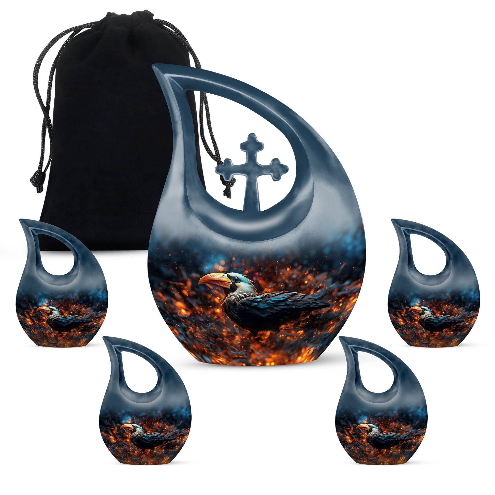 Puffin Bird Urns For Ashes - Human Cremation Urns Adult
