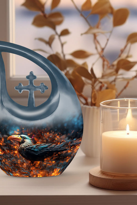Puffin Bird Urns For Ashes - Human Cremation Urns Adult