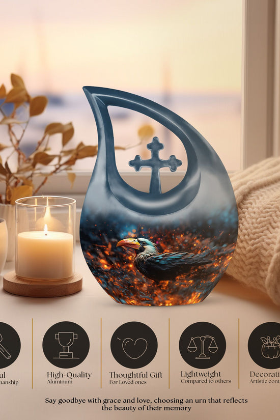 Puffin Bird Urns For Ashes - Human Cremation Urns Adult