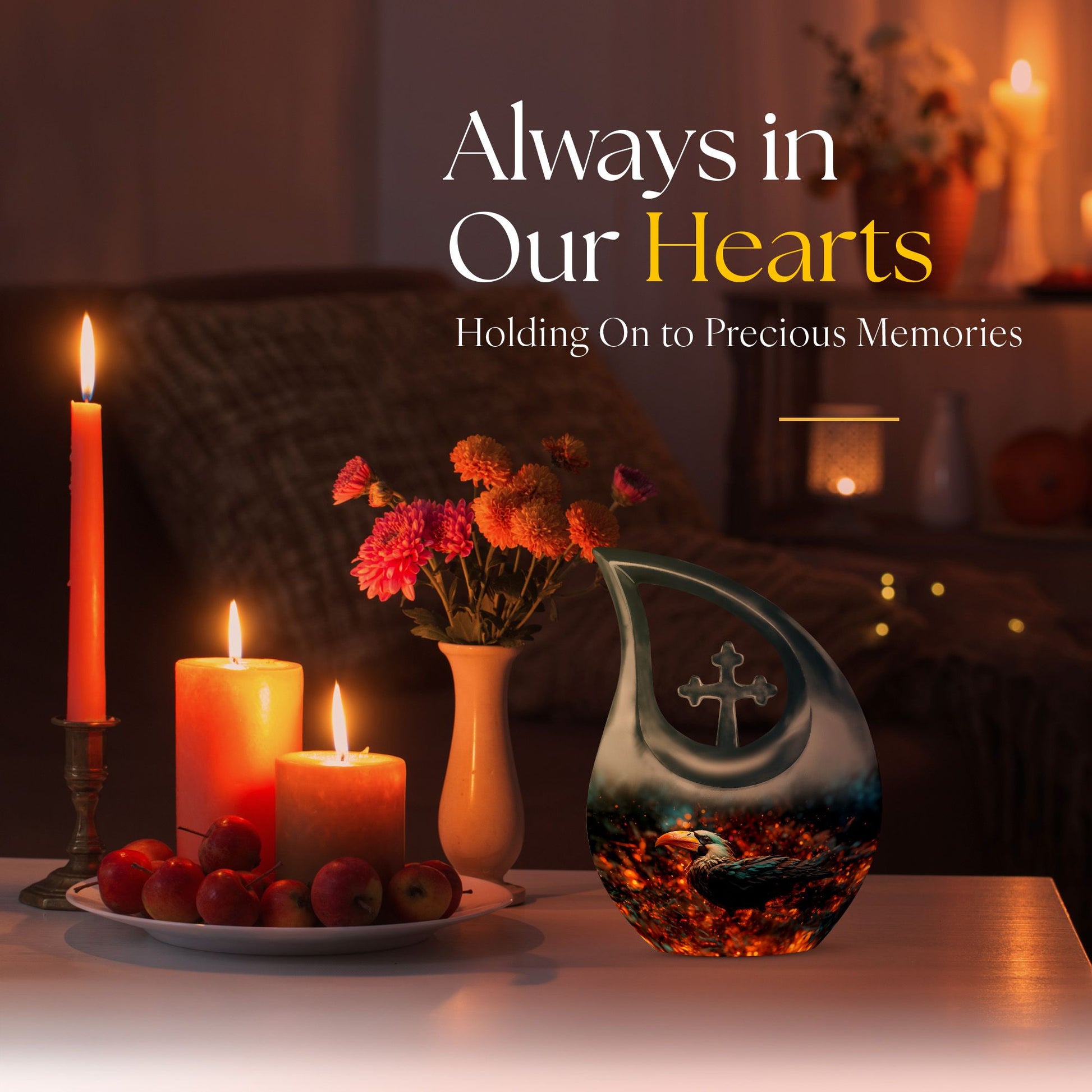 Puffin Bird Urns For Ashes - Human Cremation Urns Adult