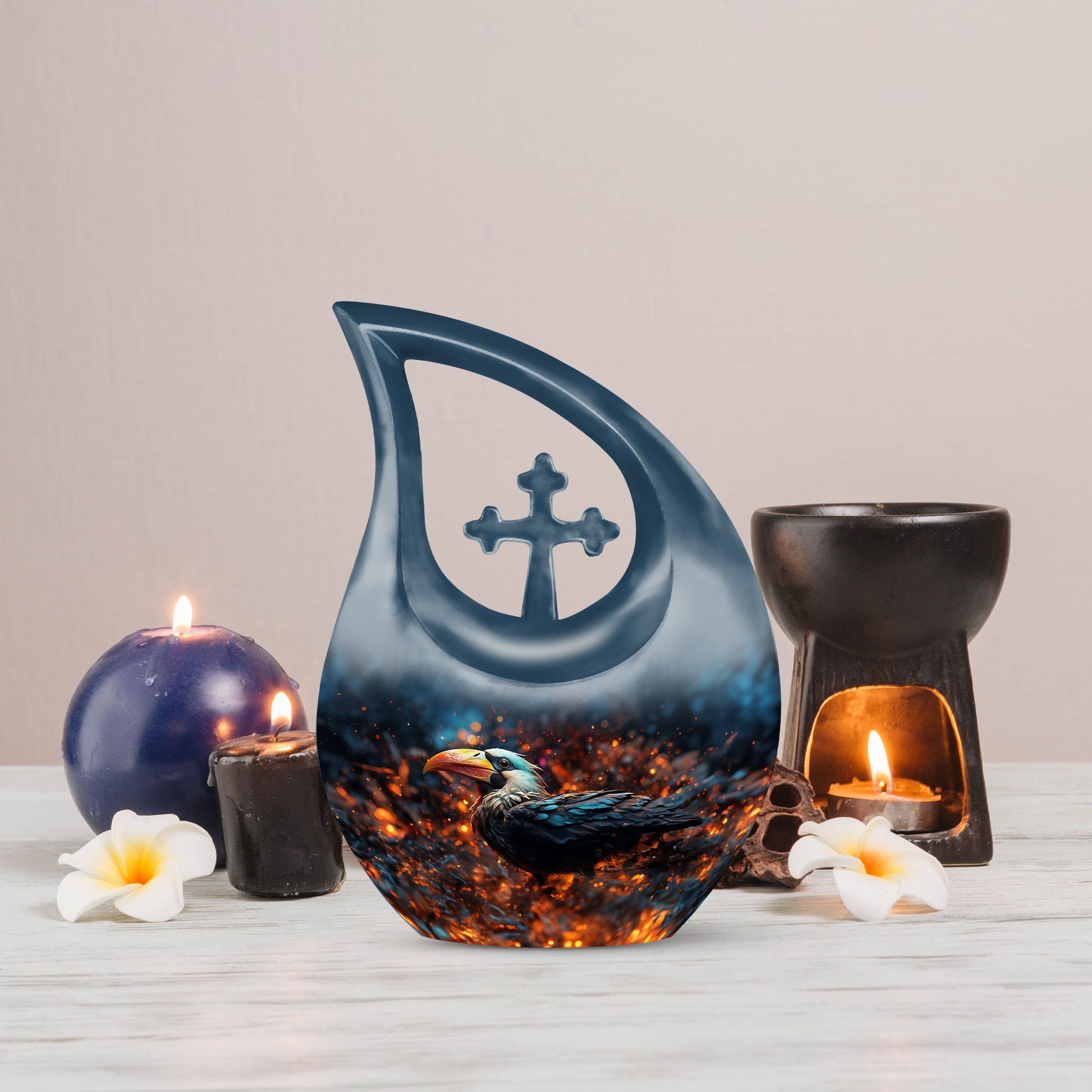 Puffin Bird Urns For Ashes - Human Cremation Urns Adult