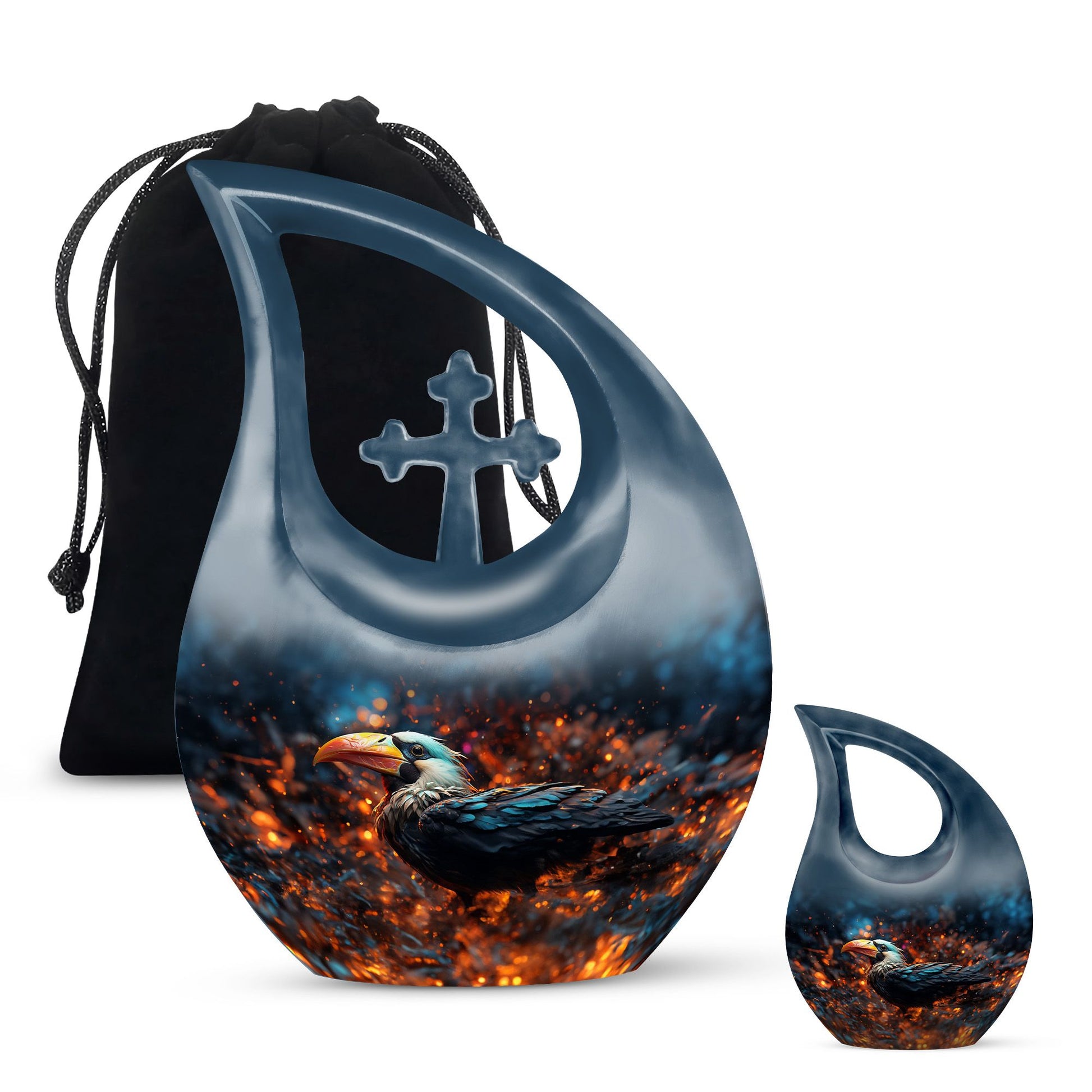 Puffin Bird Urns For Ashes - Human Cremation Urns Adult