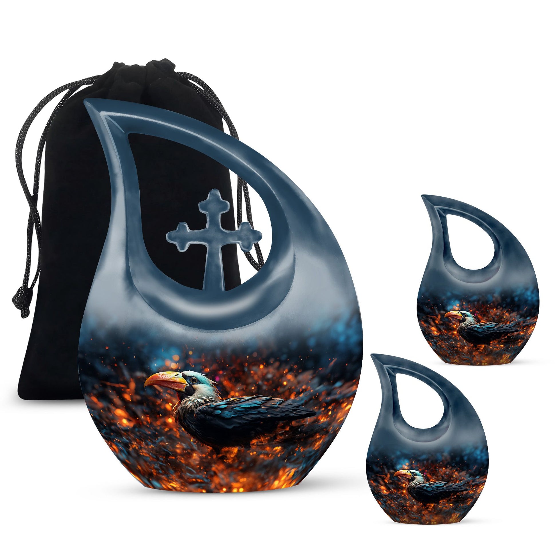 Puffin Bird Urns For Ashes - Human Cremation Urns Adult