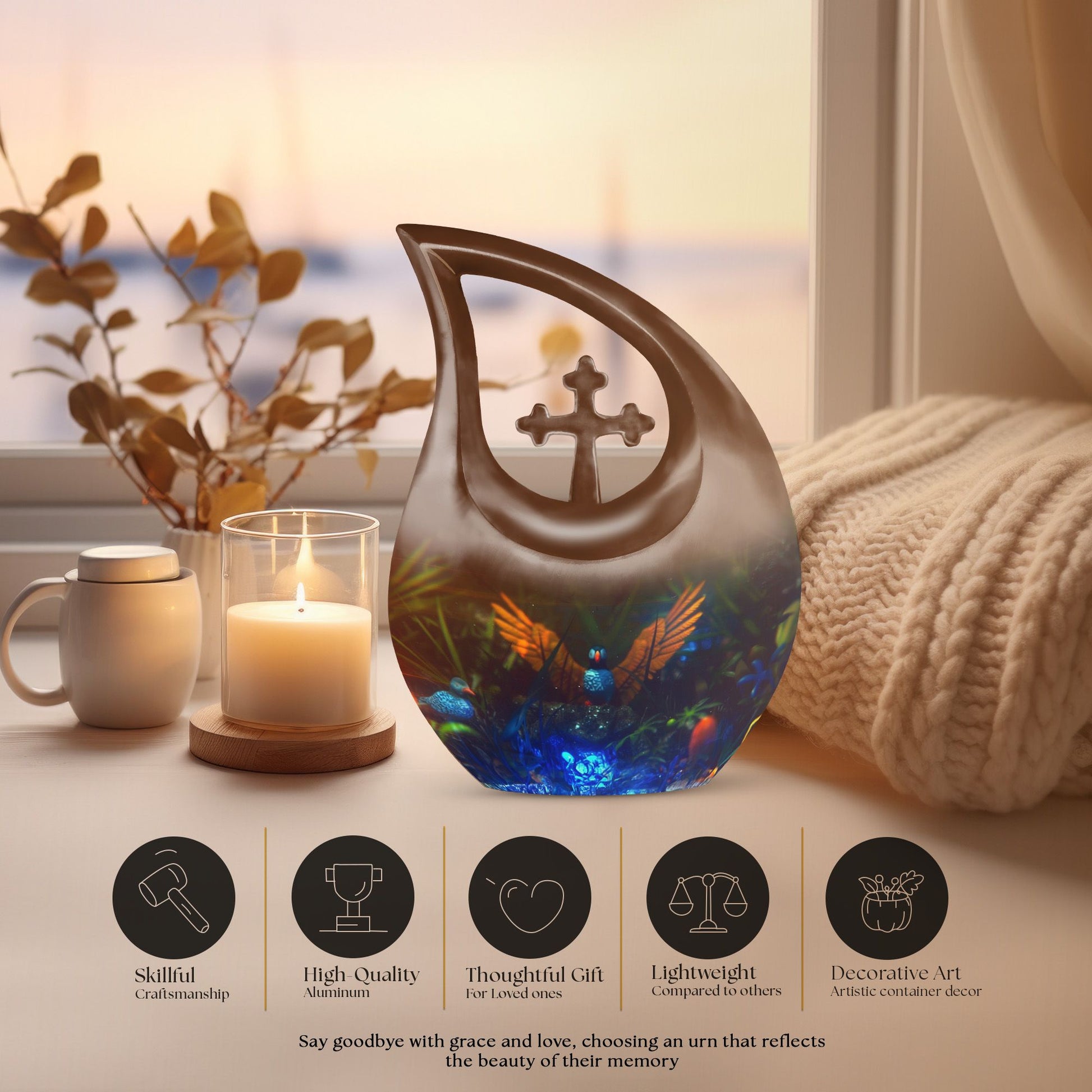 Puffin Bird Urns For Ashes - Cremation Urns Adults