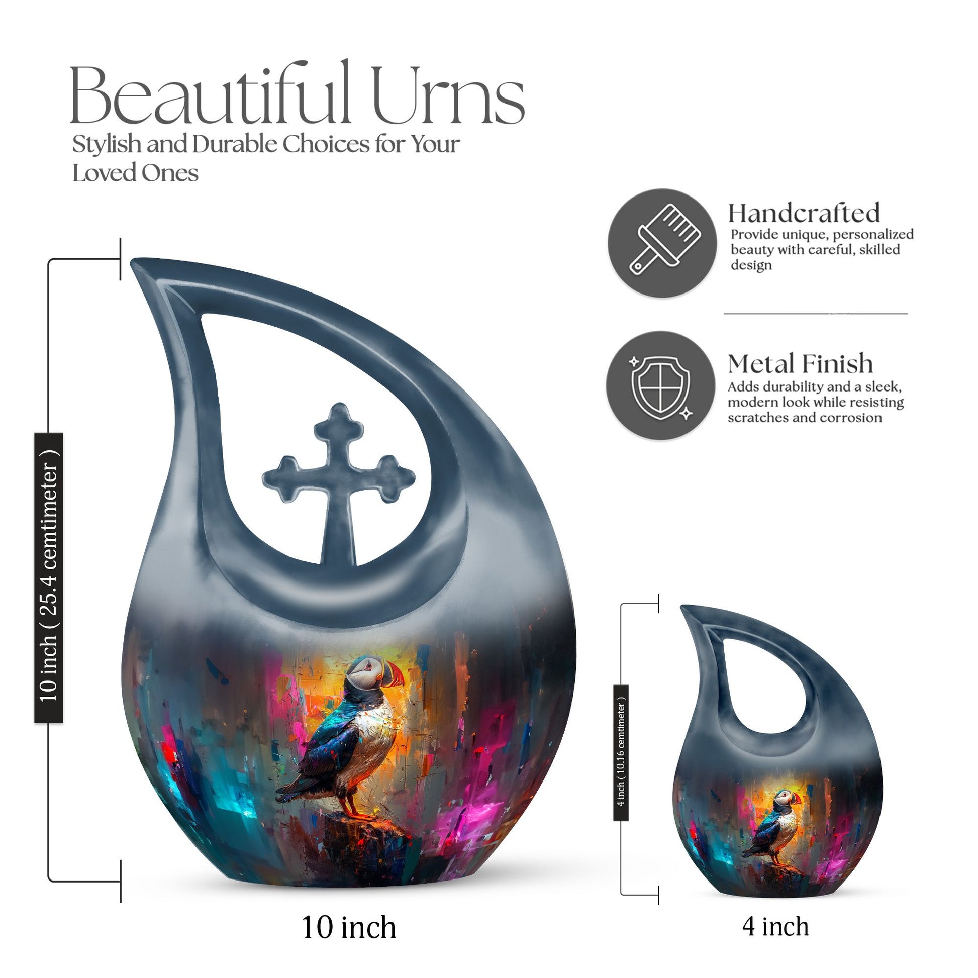 Puffin Bird Urns For Ashes - Cremation Urns Ashes