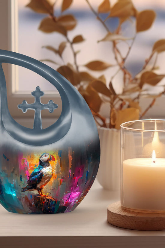 Puffin Bird Urns For Ashes - Cremation Urns Ashes