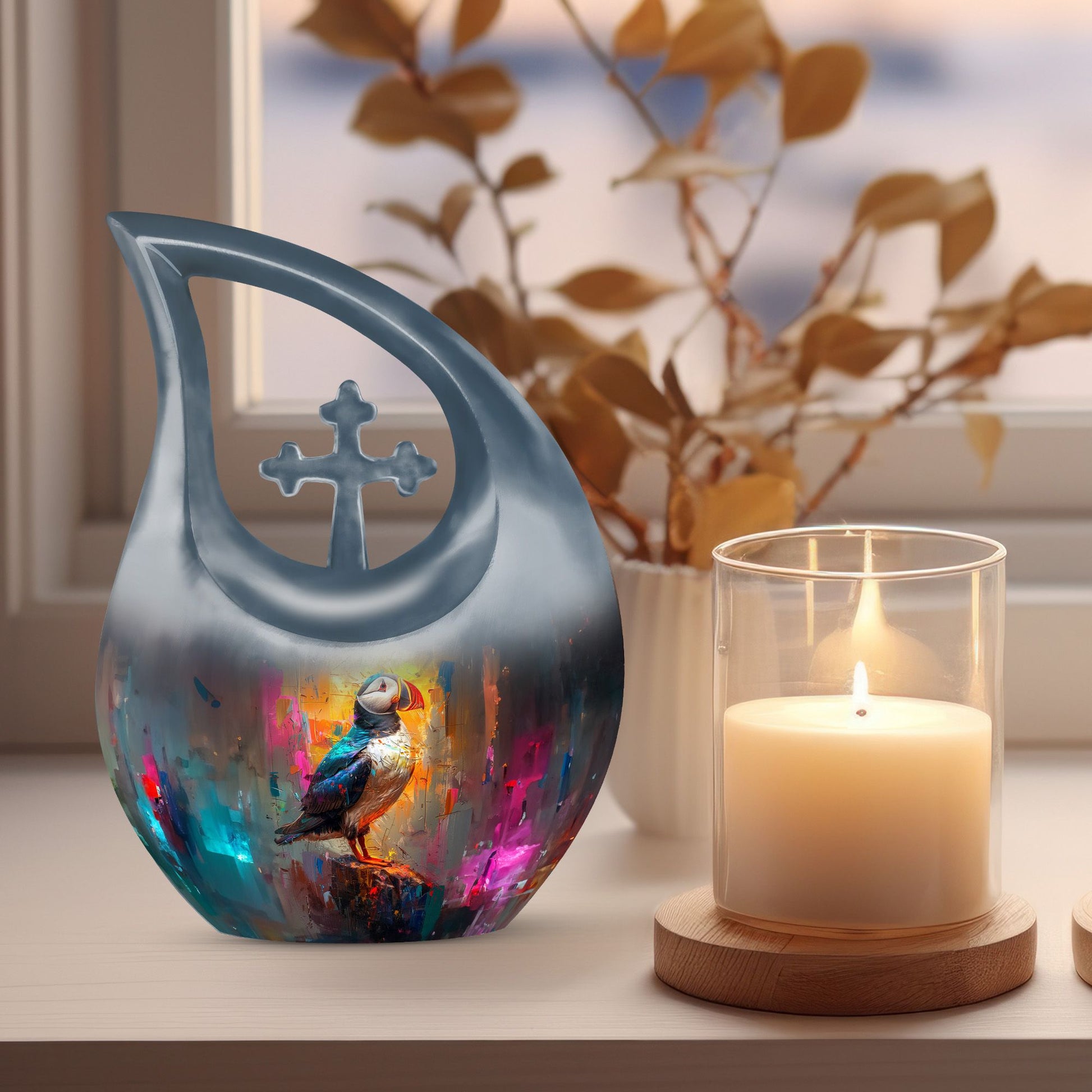 Puffin Bird Urns For Ashes - Cremation Urns Ashes