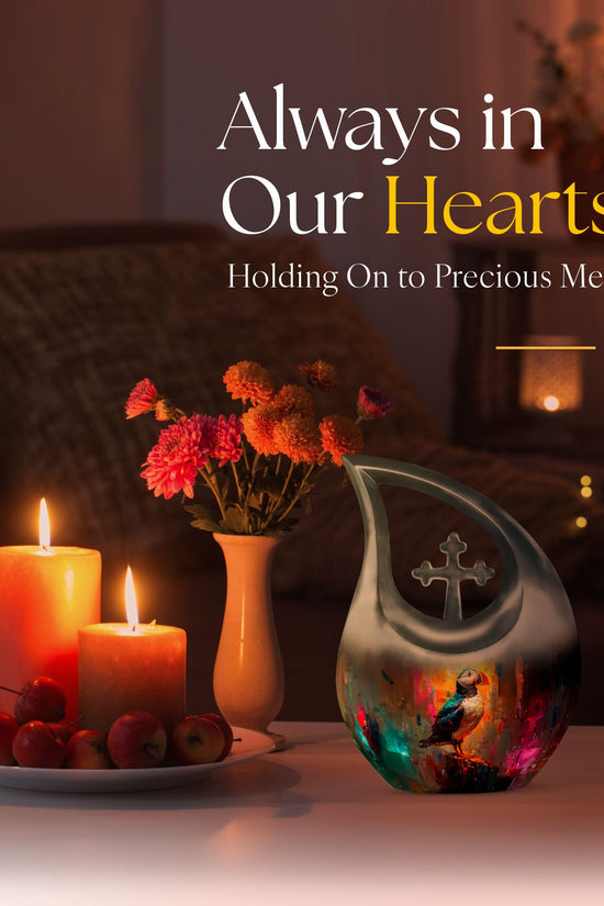 Puffin Bird Urns For Ashes - Cremation Urns Ashes