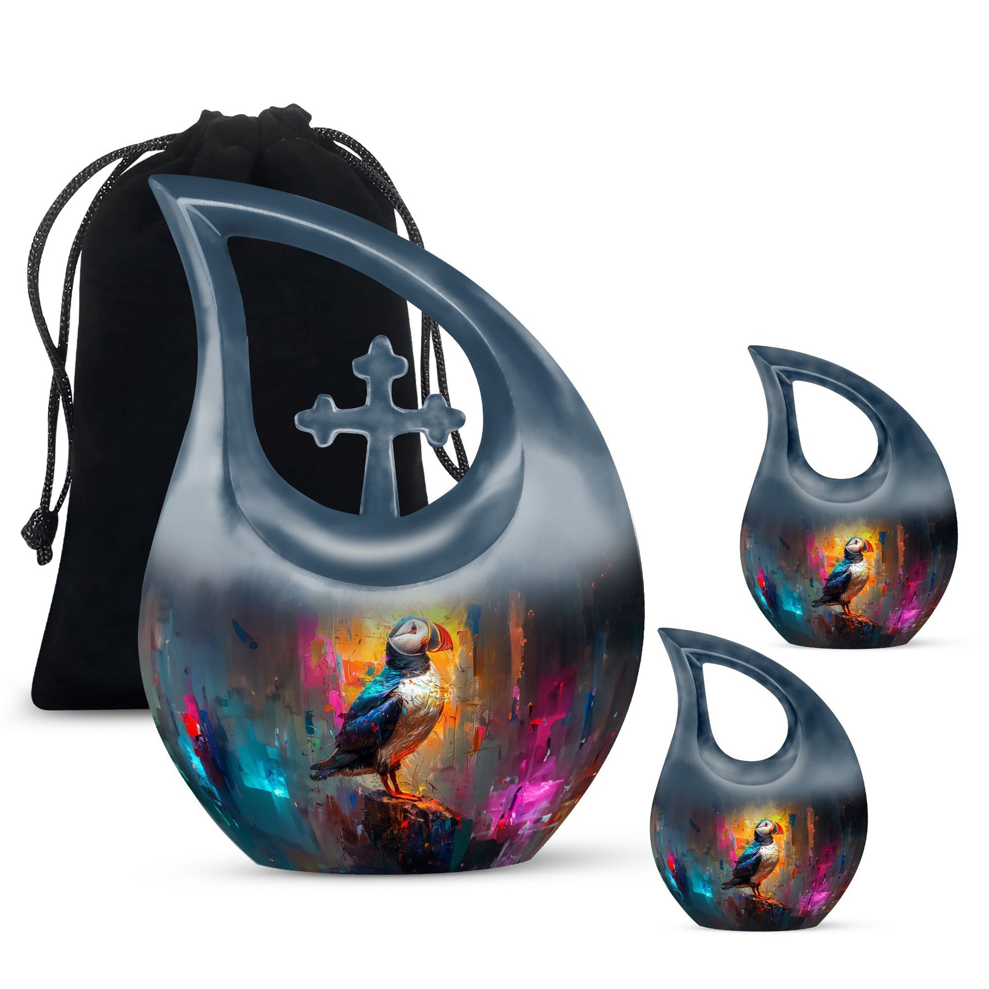Puffin Bird Urns For Ashes - Cremation Urns Ashes