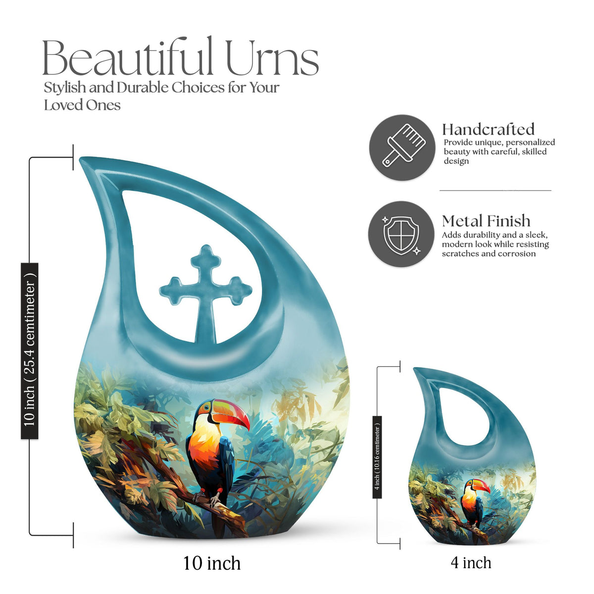 Puffin Bird Urns For Ashes - Urn For Cremations