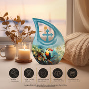 Puffin Bird Urns For Ashes - Urn For Cremations