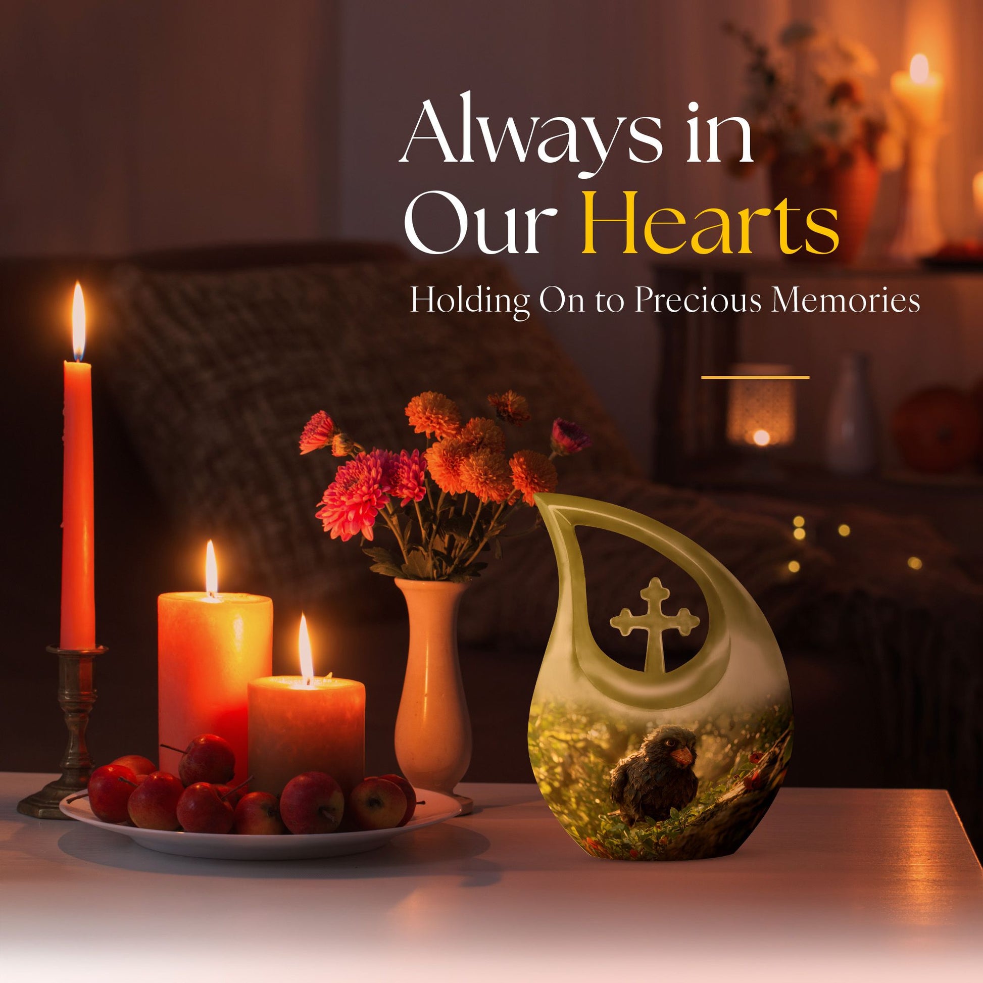 Puffin Bird Urns For Ashes - Cremation Urns Small