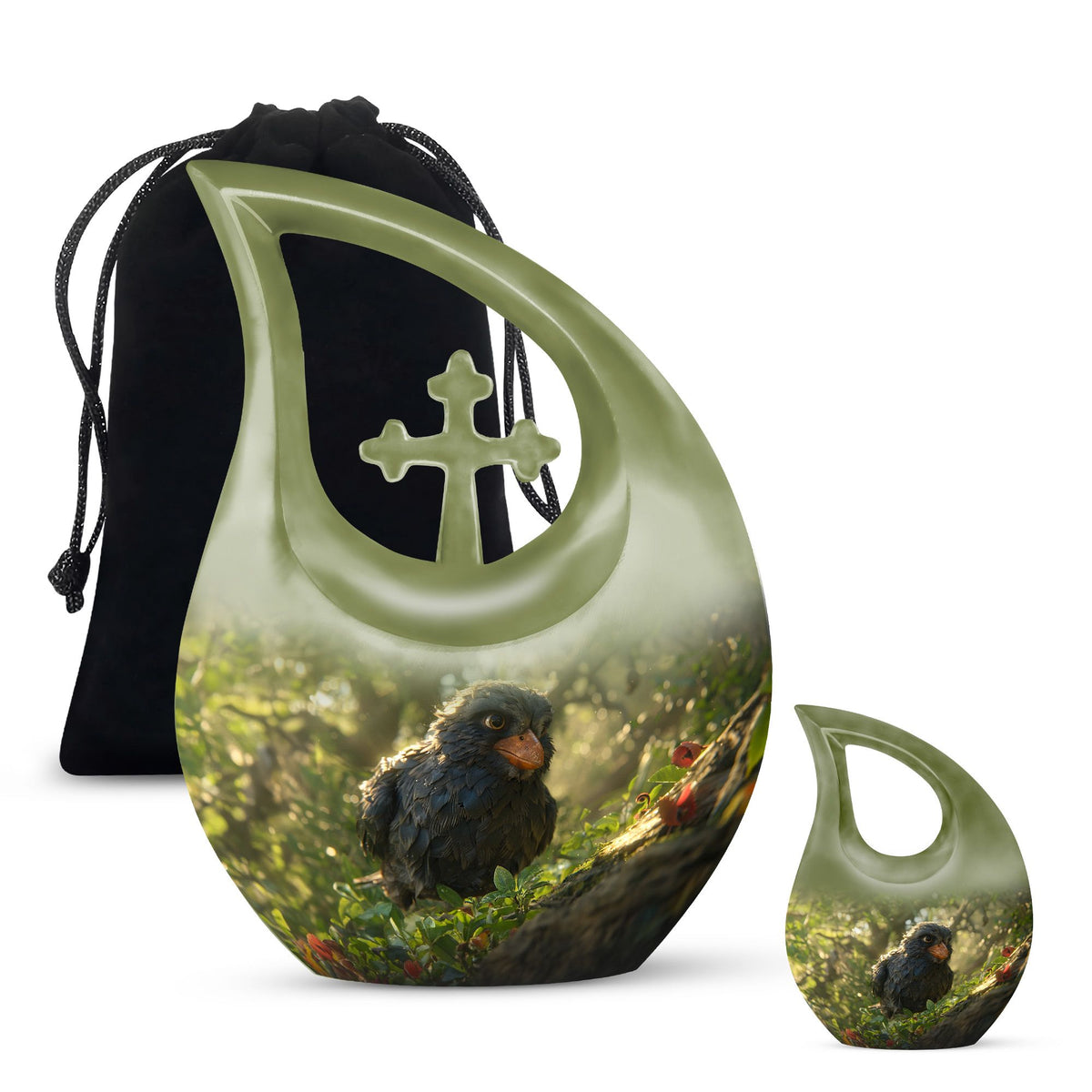Puffin Bird Urns For Ashes - Cremation Urns Small